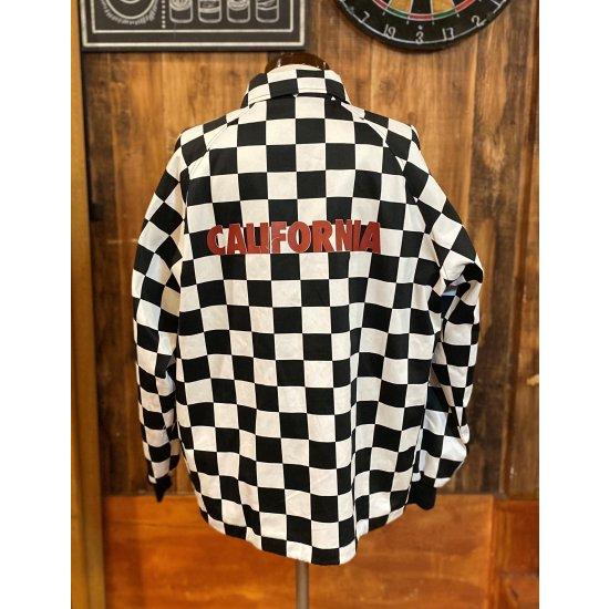 【CALIFORNIA LINE】チェッカーコーチジャケット　カリフォルニアライン　スカルフライト　ランブル | SKULL FLIGHT | 05