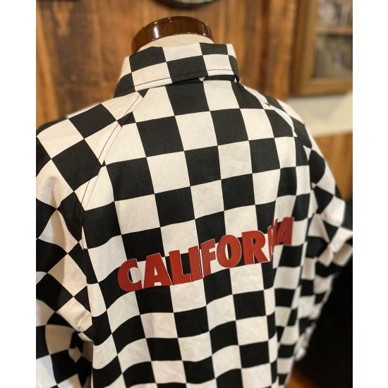 【CALIFORNIA LINE】チェッカーコーチジャケット　カリフォルニアライン　スカルフライト　ランブル | SKULL FLIGHT | 06