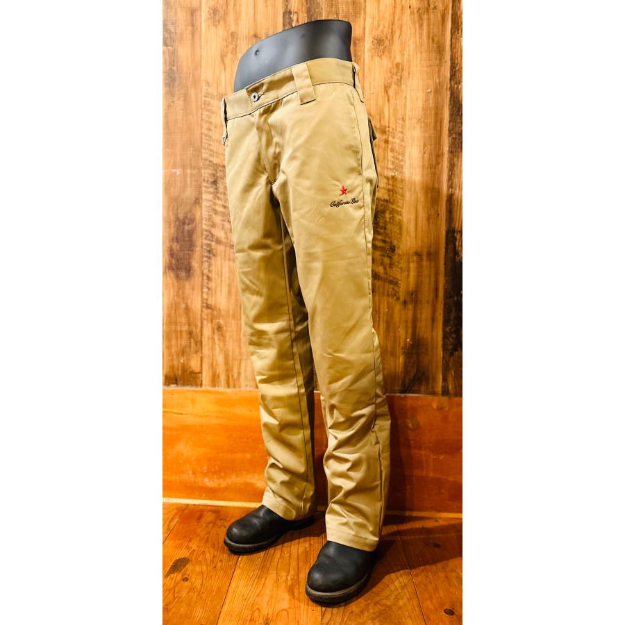 CALIFORNIA LINE】バイカーズワークパンツ 4カラー ライダートラウザー