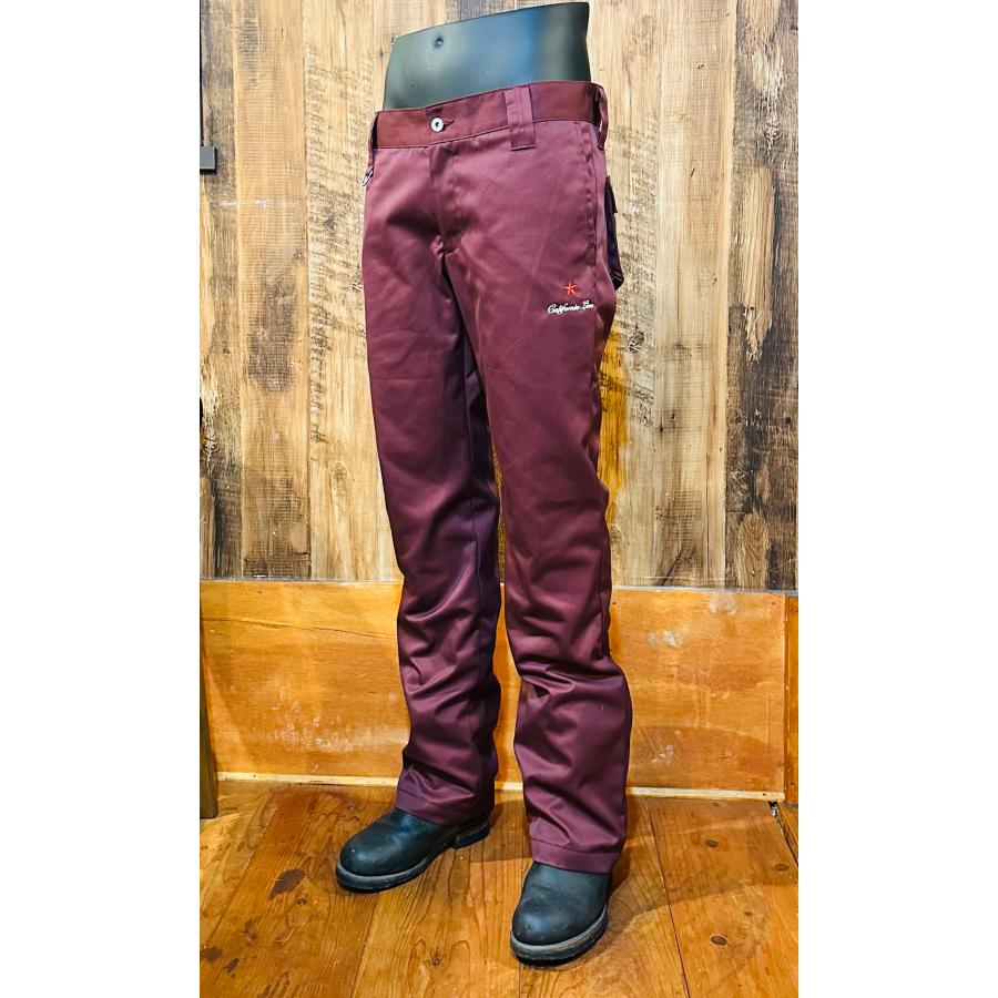 MARK&LONA 光沢ピンクパンツ 星とスカル　総柄　　　サイズL MARK&LONA 光沢ピンクパンツ 星とスカル 総柄 サイズL