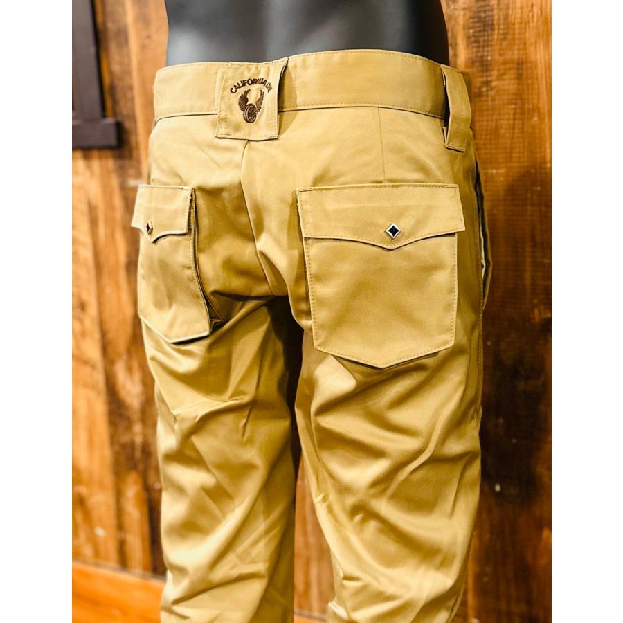 CALIFORNIA LINE】バイカーズワークパンツ 4カラー ライダー
