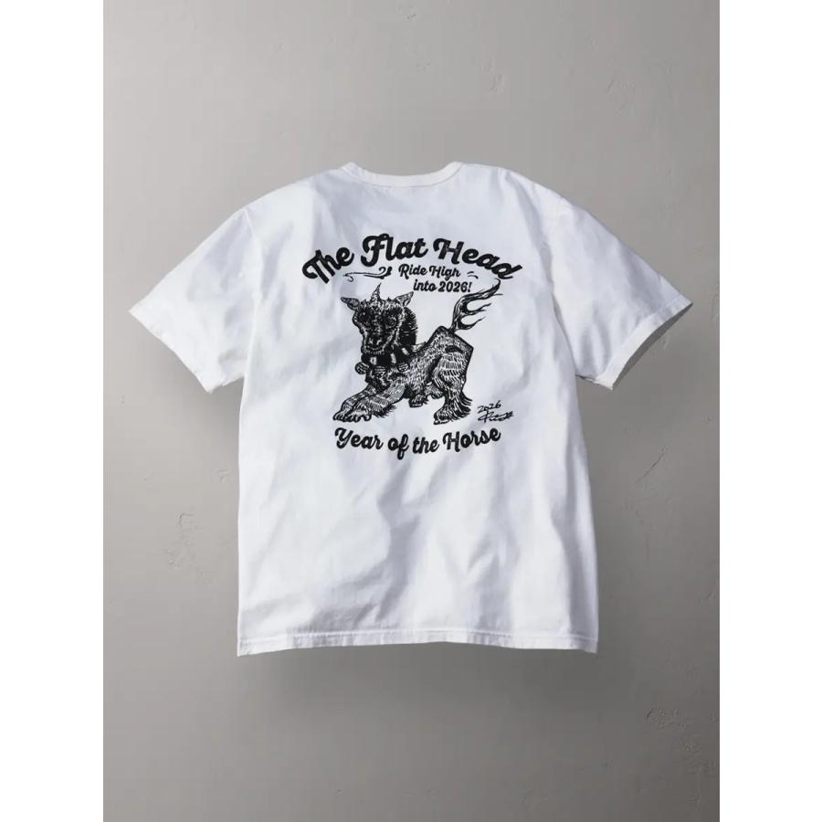 ザ フラットヘッド クラブレーベル 【THE FLAT HEAD】小松美羽 干支 T