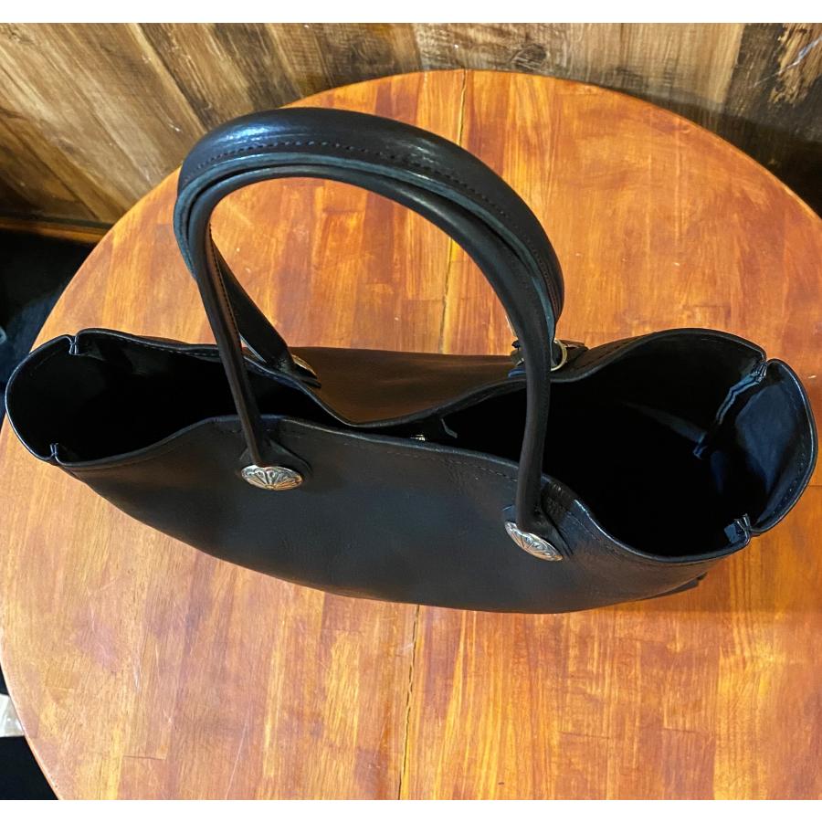 【FUNNY】トートバッグ　ヴィンテージレザー　ブラック　ファニー　ランブル |  | 03