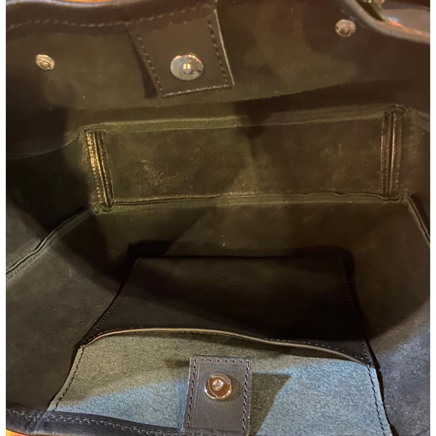 【FUNNY】トートバッグ　ヴィンテージレザー　ブラック　ファニー　ランブル |  | 05