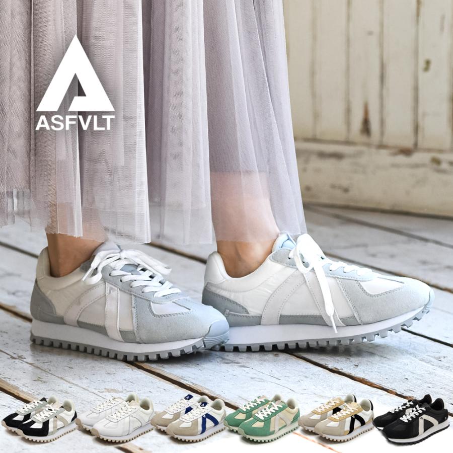 Asfvlt アスファルト 23 30cm Gate スニーカー レディース メンズ タウンスニーカー ローカットスニーカー レースアップ ユニセックス ドイツトレーナー Asf Gat ランブルバイジーマ 通販 Yahoo ショッピング