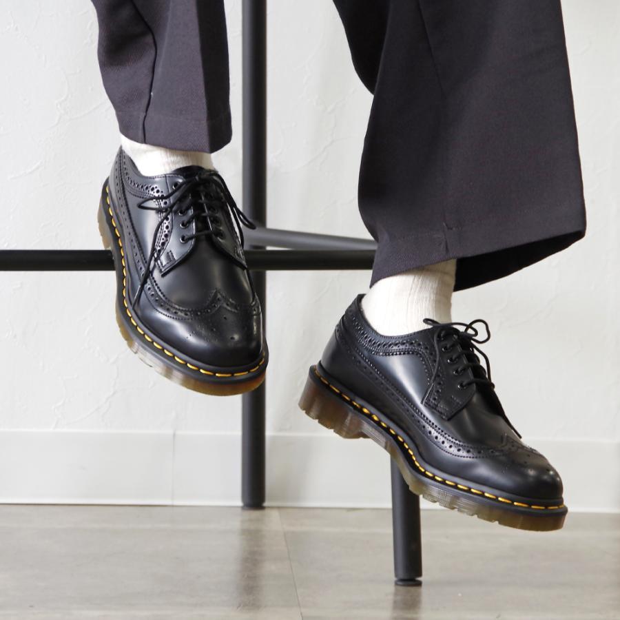 正規品 Dr.Martens ドクターマーチン イエローステッチ ブローグ