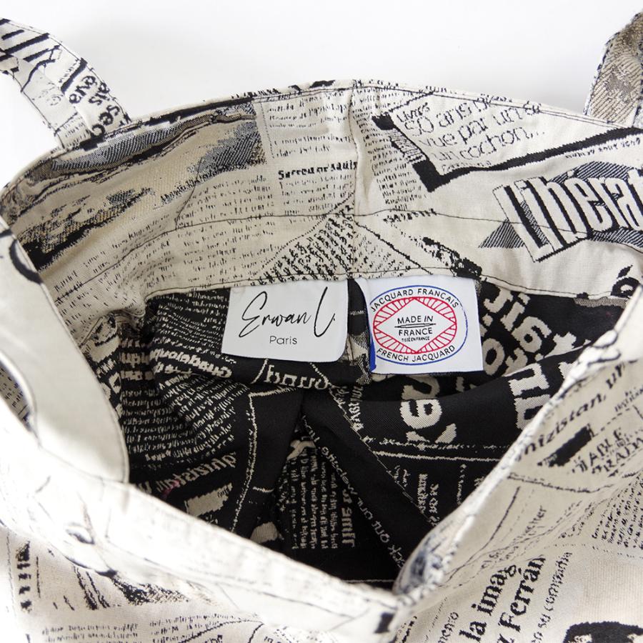 【2026年春夏新作】Erwan L アルワンエル フランス製 【Drawstring tote 25007】トートバッグ 巾着バッグ A4  肩掛け ポリエステル コットン おしゃれの画像