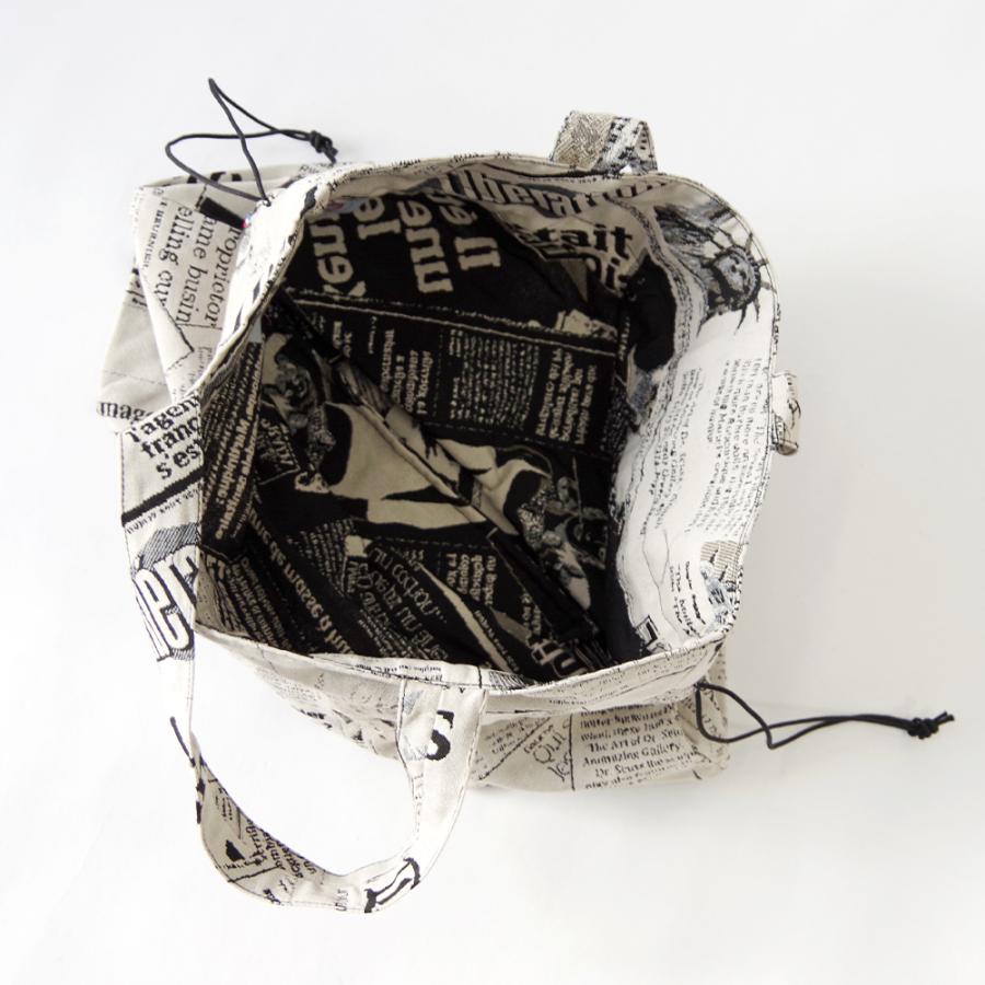 【2026年春夏新作】Erwan L アルワンエル フランス製 【Drawstring tote 25007】トートバッグ 巾着バッグ A4  肩掛け ポリエステル コットン おしゃれの画像