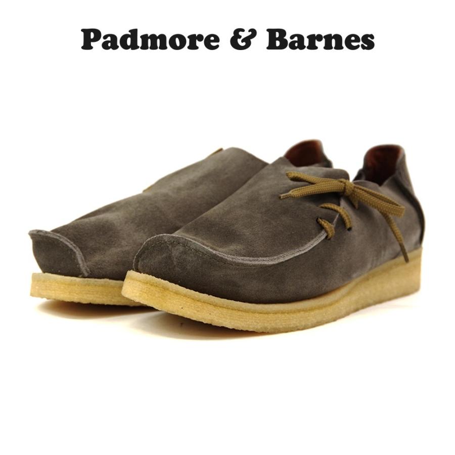 【Padmore&Barnes パドモア&バーンズ 】ワラビーシューズ (M665) クレープソール カジュアルシューズ メンズシューズ 紳士靴 本革  :pdmbrs-m665:ランブルバイジーマ - 通販 - Yahoo!ショッピング