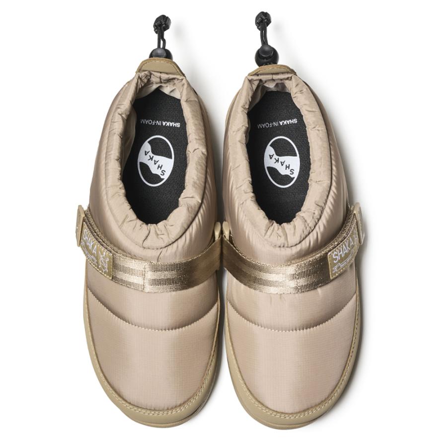 未使用級】SHAKA シュラーフ ウィンターブーツ 撥水 オフホワイト 23