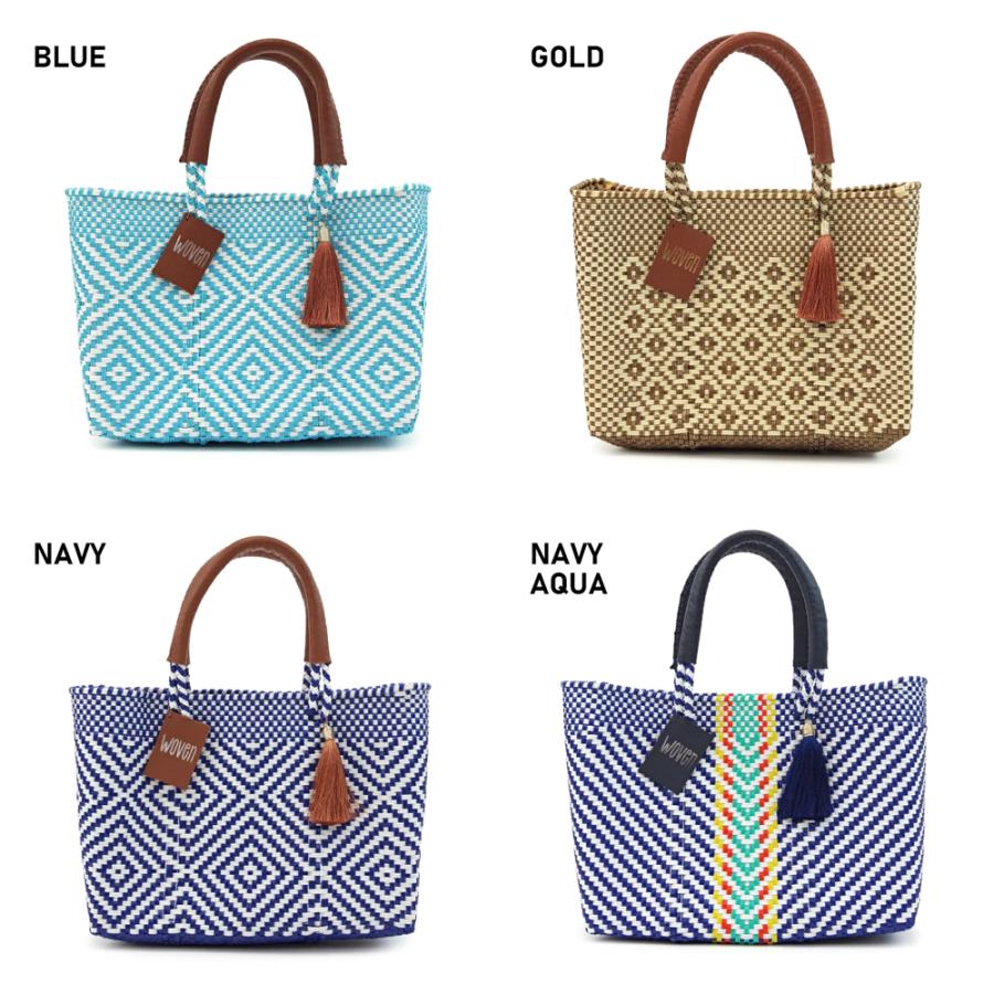 WOVEN 【再入荷】WOVEN ウーヴン 本革 メキシコ製 バスケット WOVEN 【再入荷】WOVEN ウーヴン 本革 メキシコ製 バスケット