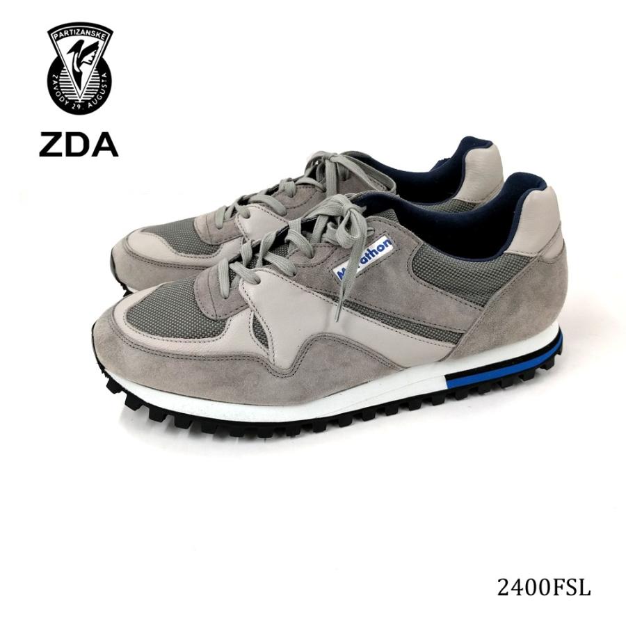 Zda ゼットディーエーmarathon マラソン 2400fsl グレー ライトグレー スニーカーメンズ Zda 2400fsl Gy ランブルバイジーマ 通販 Yahoo ショッピング