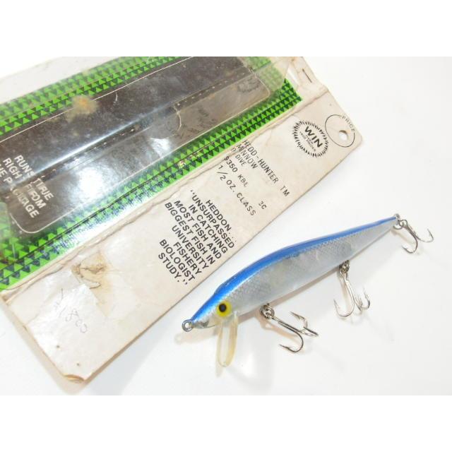 ヘドン　ヘッドハンターミノー ヘドン ヘッドハンターミノー Heddon HEDD HUNTER MINNOW KBL オールド
