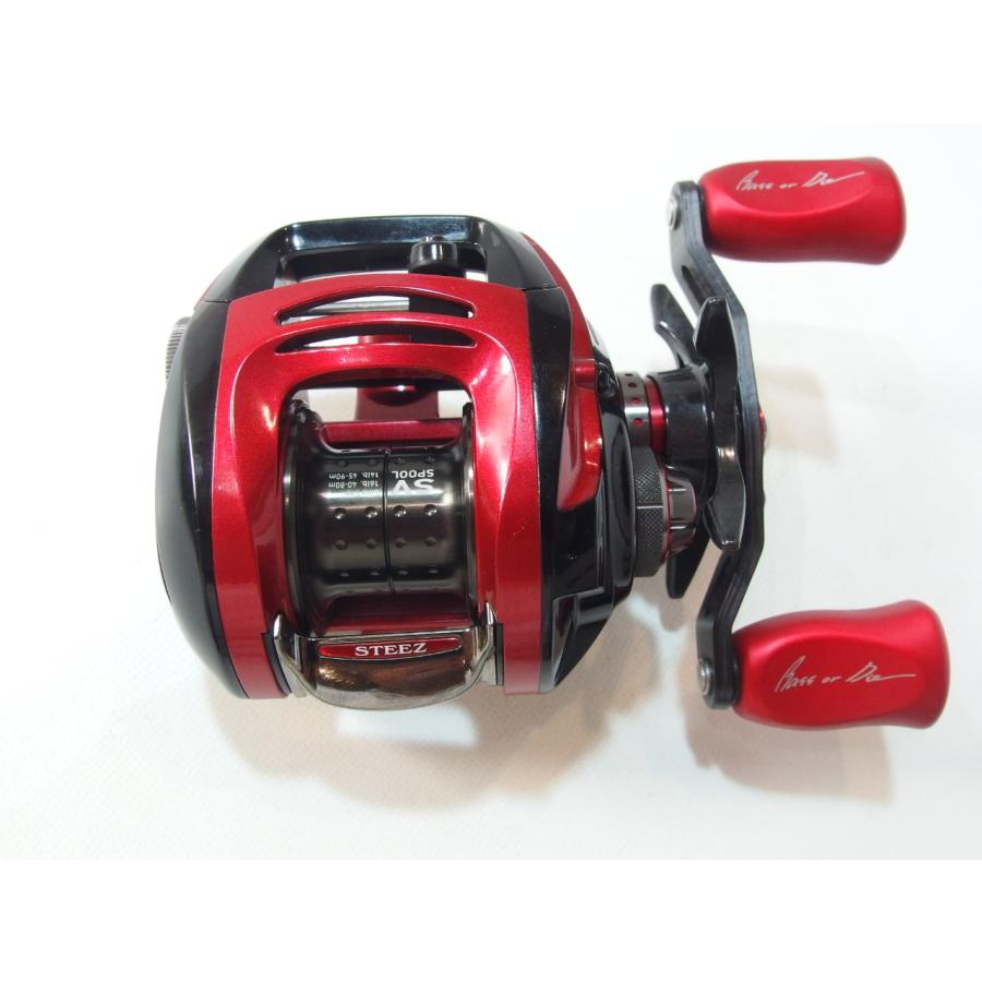 ダイワ スティーズ リミテッド SV 103H-TN 並木敏成 LTD DAIWA STEEZ T.NAMIKI LIMITED 右巻き ベイトリール (252-1091 |  | 05