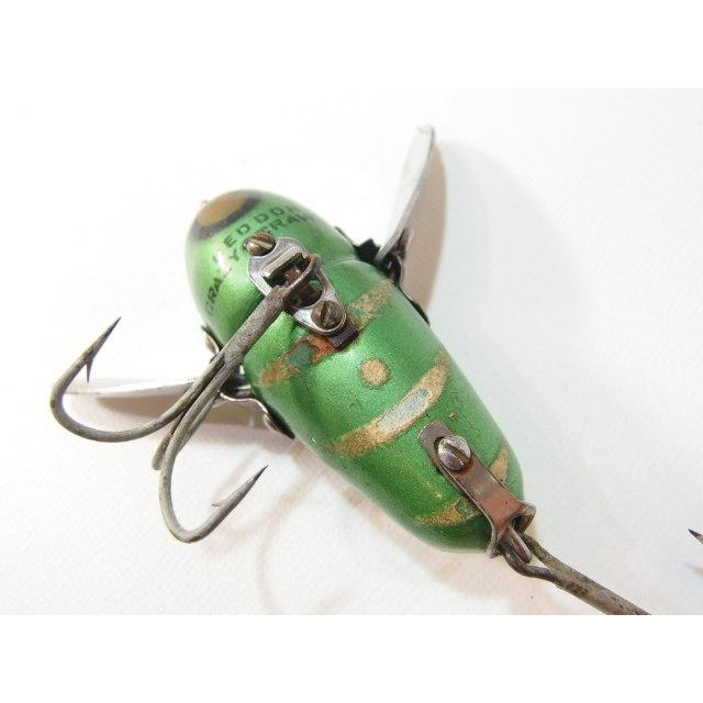 オールド heddon ヘドン クレイジークローラー CGY 吹き目 ヘドン クレイジークローラー ウッド Heddon CRAZY CRAWLER wood