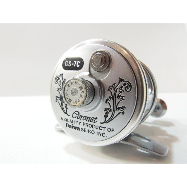 ダイワ コロネット GS-7C DAIWA CORONET 右巻き ベイトリール オールド