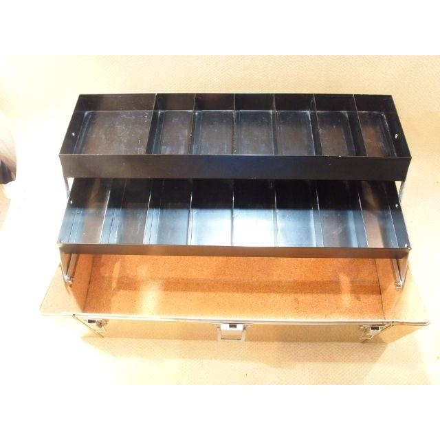 道楽 ベイタッシュケース 金メッキ 金属製 タックルボックス (31035