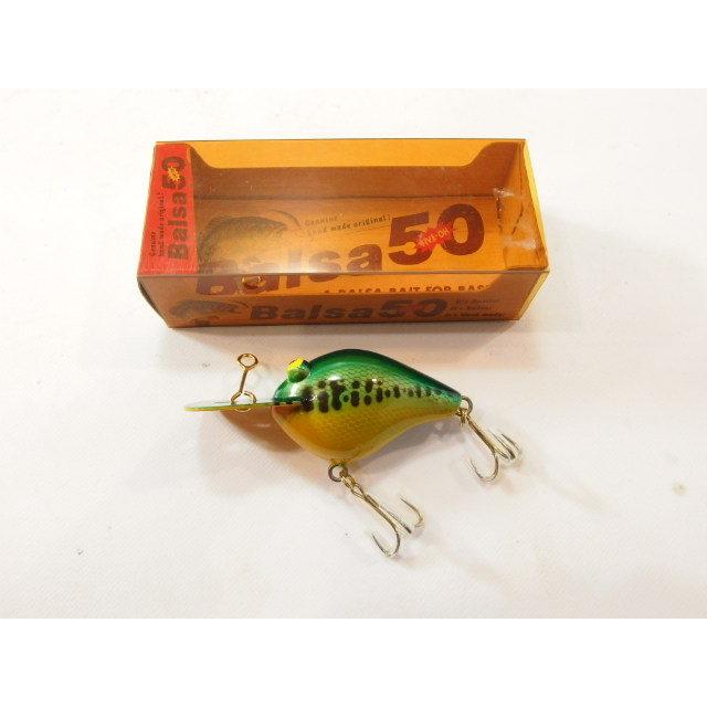 保証書付 バルサ50 Balsa 50 ディープ Deep 出目 金属リップ オリジナル クランクベイト ベイビーバス 西岡サイン オールドルアー 314 12 第1位獲得 Www Simon Page Com