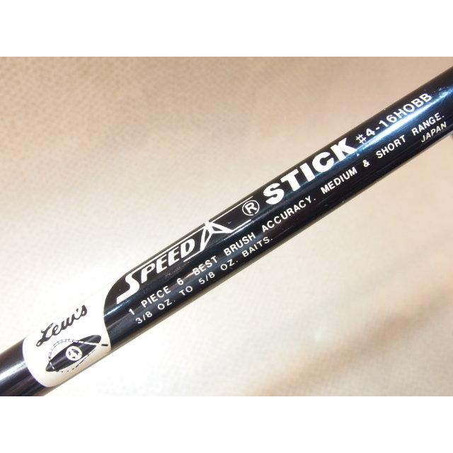 ルー スピードスティック Lew's SPEED STICK #4-16HOBB フジ ルー スピードスティック Lew's SPEED STICK #4-16HOBB フジ