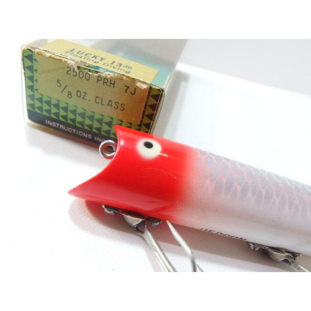 ヘドン ラッキー13 Heddon LUCKY 13 縦割れ 吹き目 PRH オールドヘドン
