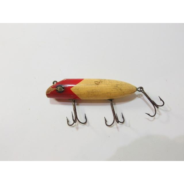 USAヴィンテージルアーfish oreno c1926　4787-204 サウスベンド バスオレノ ウッド BASS-ORENO オールドルアー (317-173