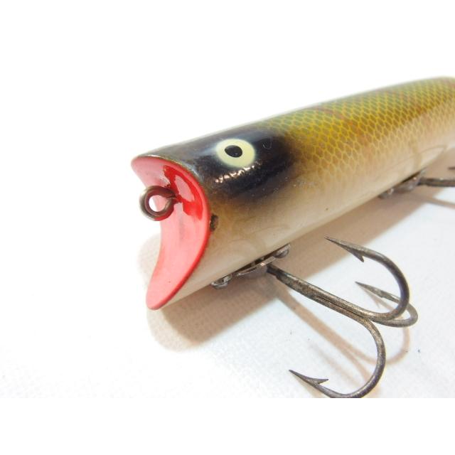 オールドヘドン　ラッキー13 金目　オールドルアー ヘドン ラッキー 13 Heddon LUCKY 首割れ 書き目 L オールドヘドン