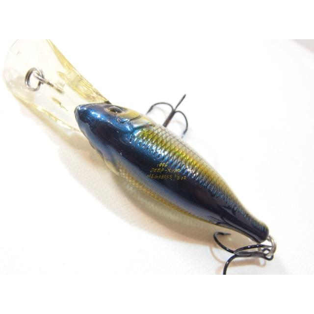 メガバス   ディープエックス 100  窪みリップ 1996年　 Megabass  DEEP-X 100 　クランクベイト (32063 |  | 02