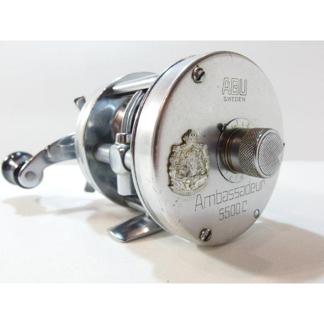 アブ アンバサダー 5500C シルバー 76年 ABU Ambassadeur 右巻き
