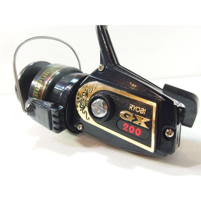 リョービ GX200 RYOBI GX 200 スピニングリール オールドリール (34487