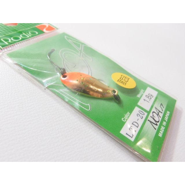ロデオクラフト ノア Rodio craft NOA 1.8g スプーン 管釣り トラウト