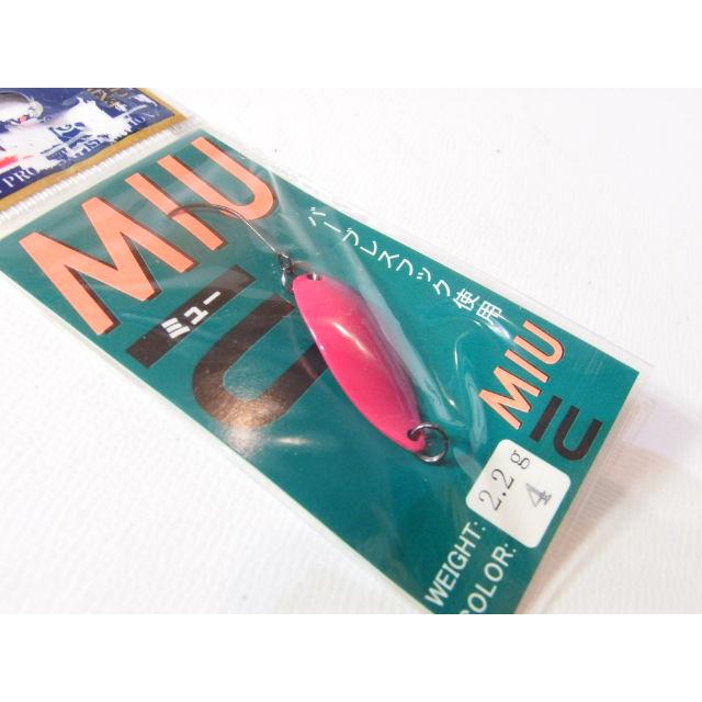 FOREST フォレスト ＭＩＵ ミュー２.２ｇスプーン ２４個セット フォレスト ミュー 2.2g FOREST MIU スプーン 管釣り トラウトルアー