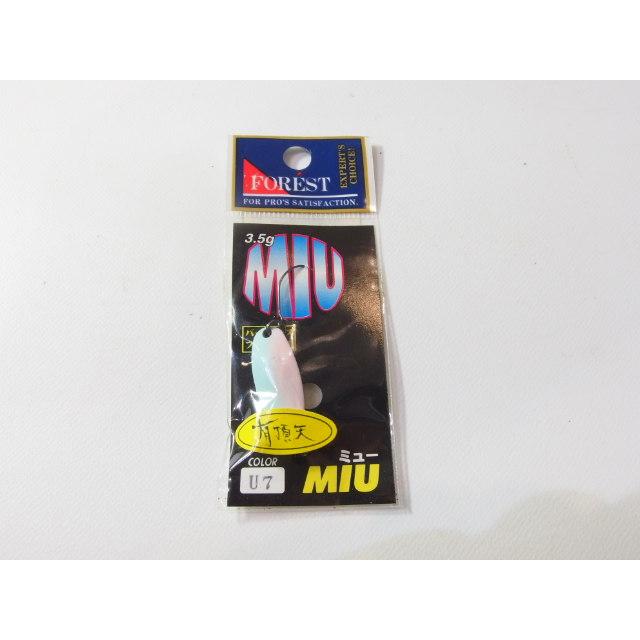 スプーン/MIU/ルアー/釣り/トラウト フォレスト ミュー 3.5g FOREST MIU スプーン 管釣り トラウトルアー