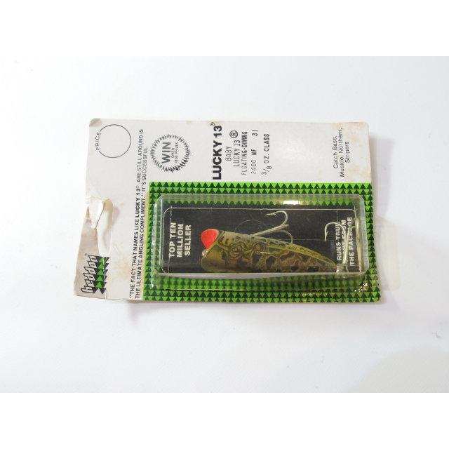 ヘドン ベビーラッキー13 Heddon BABY LUCKY 13 縦割れ NF オールド