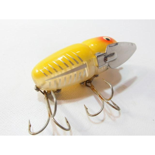 NEHUM 711 トップウォータールアー ゴールド/オレンジ へドン ヘドン マグナムトーピード Heddon MAGNUM TORPEDO S5 横割れ ダイリツ