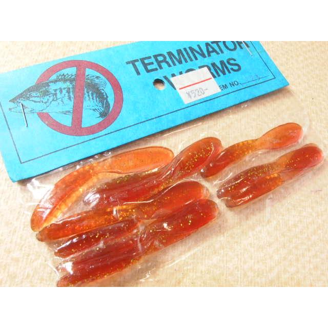 ターミナルタックル TERMINAL TACKLE オールドワーム パドルテール 9本