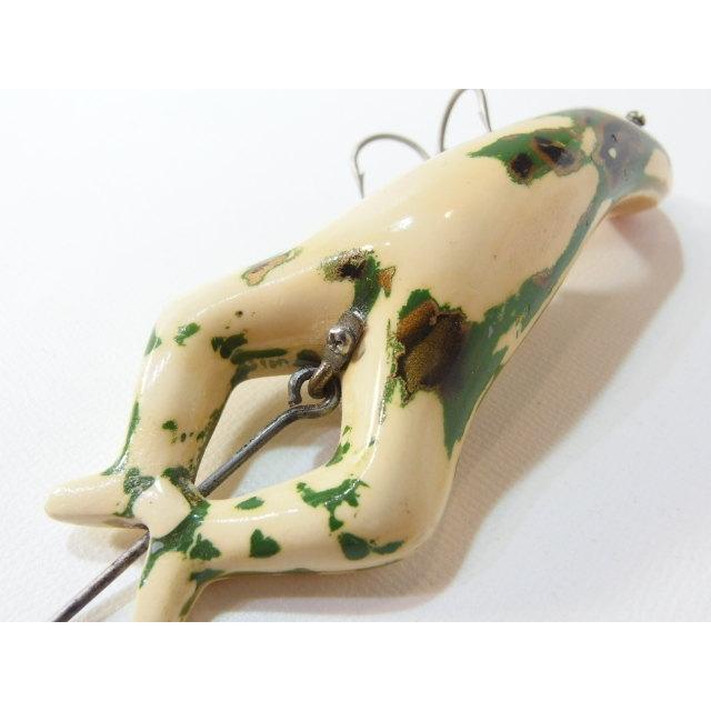 ヘドン ルーニーフロッグ レプリカ？ リペイント ? ハンドメイド