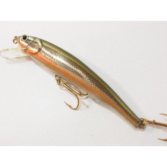 ウッドベイト 10cm ウグイ WOOD BAIT 刻印なし エンドウルアー ホイル