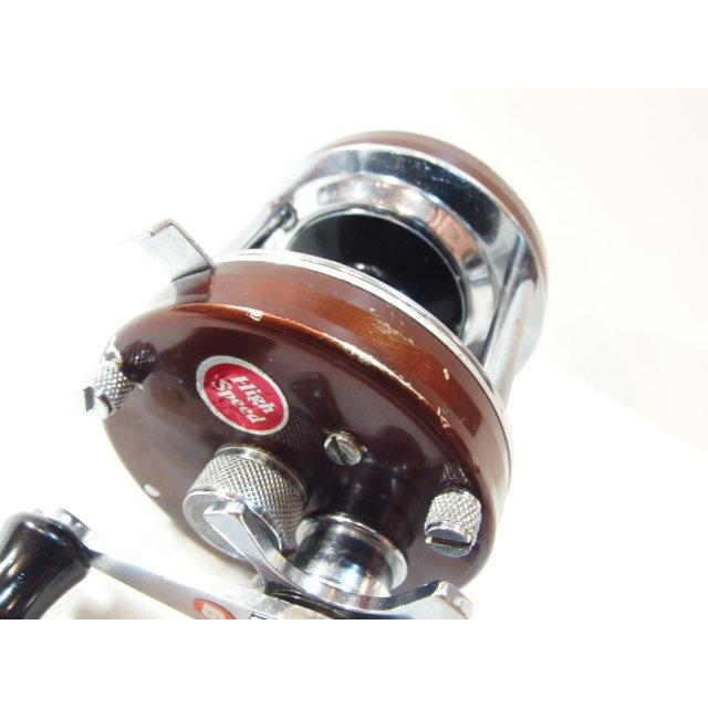 アブ ABU アンバサダー 5500 ブラウン 茶色 76年 ミラーハンドル 右 