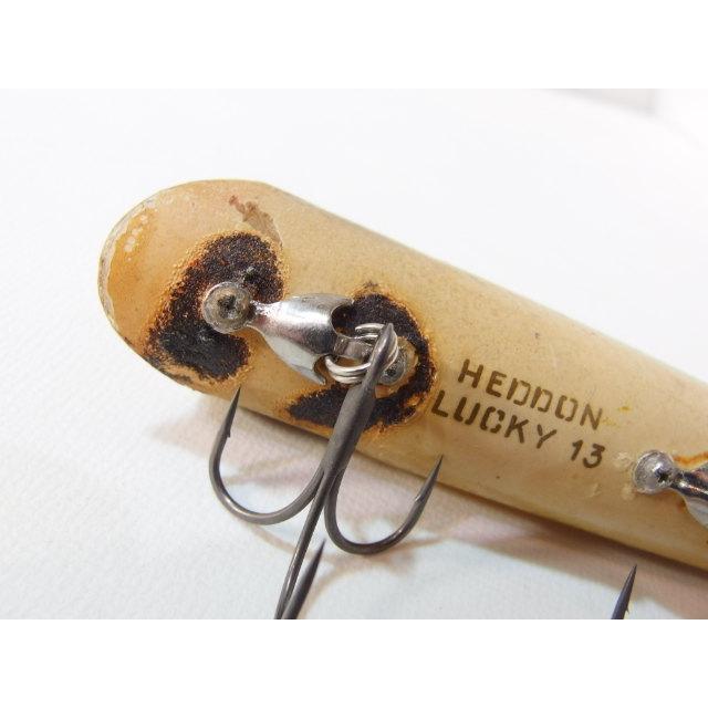 ヘドン ラッキー 13 Heddon LUCKY 首割れ 書き目 黄色目 イエローアイ