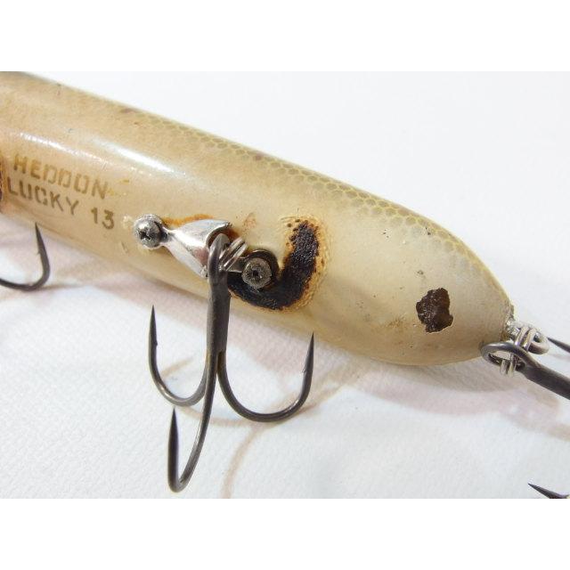 ヘドン ラッキー 13 Heddon LUCKY 首割れ 書き目 黄色目 イエローアイ