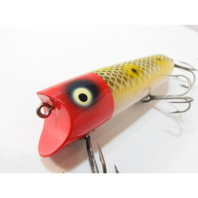 オールドヘドン　ラッキー13 金目 ヘドン ラッキー 13 Heddon LUCKY 首割れ 書き目 JRH オールドヘドン