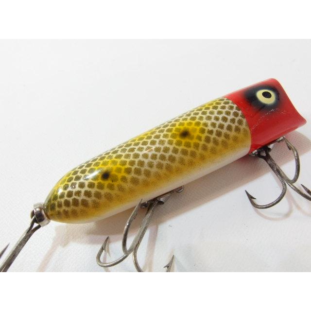 オールドヘドン　ラッキー13 金目 ヘドン ラッキー 13 Heddon LUCKY 首割れ 書き目 JRH オールドヘドン