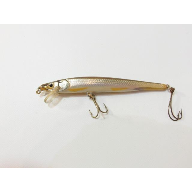 ウッドベイト 10cm ミノー ワカサギ エンドウルアー ホイル貼り