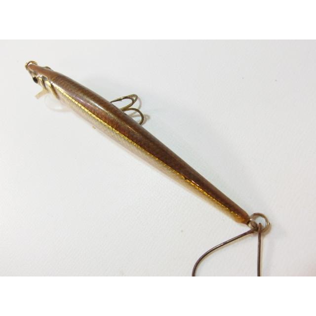 ウッドベイト 10cm ミノー ワカサギ エンドウルアー ホイル貼り