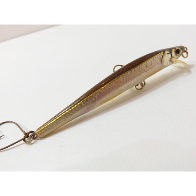 ウッドベイト 10cm ミノー ワカサギ エンドウルアー ホイル貼り