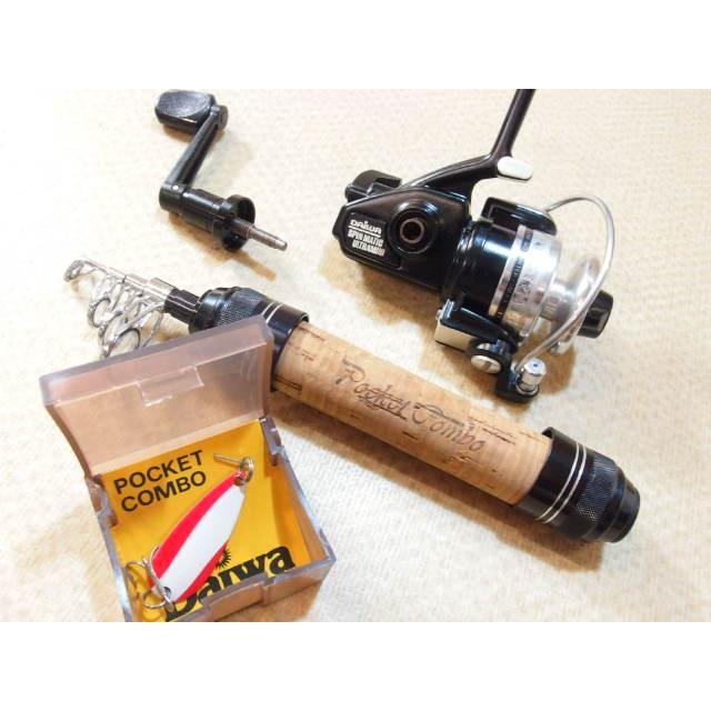 ダイワ ポケットコンボ DAIWA Pocket Comb リール付き ダイワ ポケットコンボ DAIWA Pocket Comb リール付き