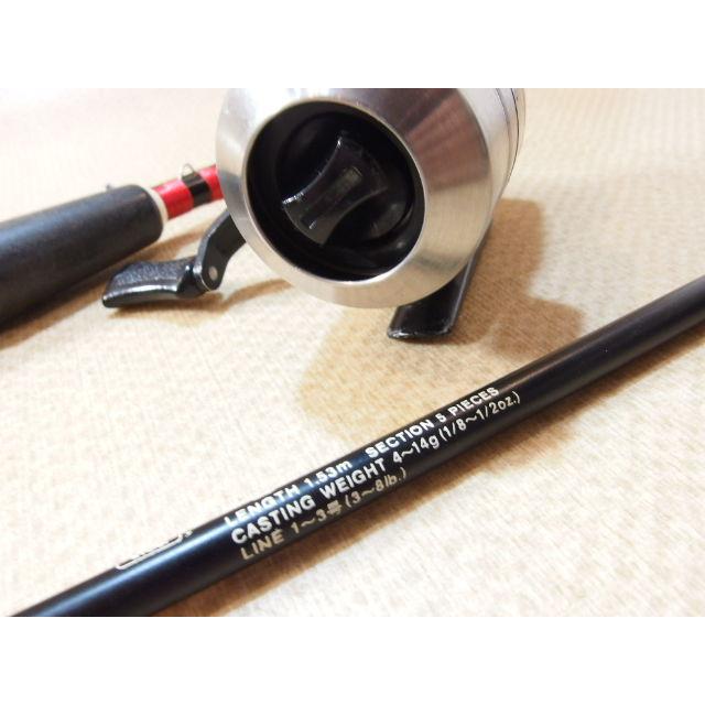 リョービ ダイナフィッシュ SC-505B スピンキャストリール付き リョービ ダイナフィッシュ SC-505B スピンキャストリール付き