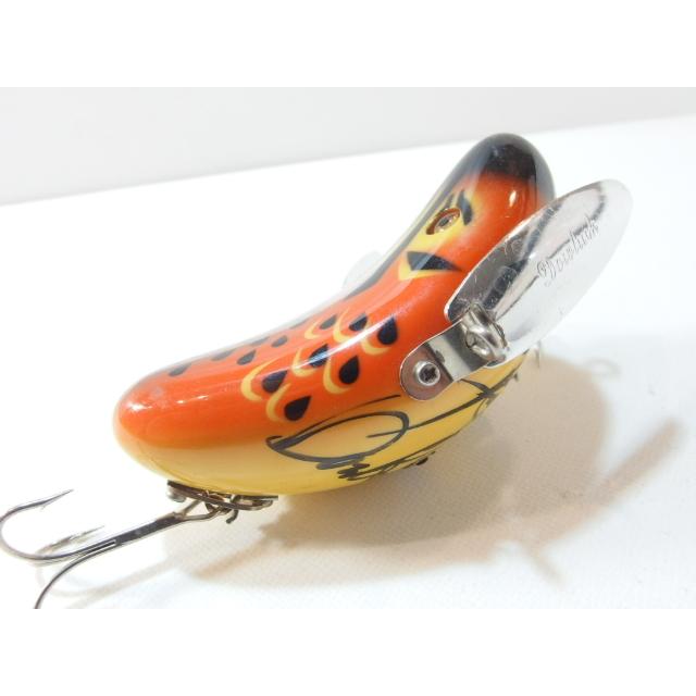 道楽 ホーホケキョ サイン入り DOWLUCK ハンドメイド トップウォーター