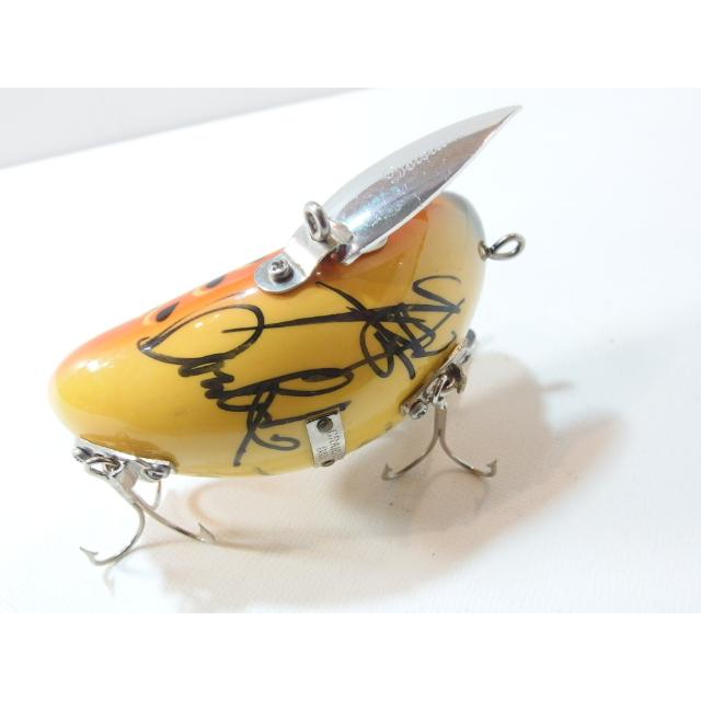 道楽　DOWLUCK　ドウラク　ホーホケキョ 道楽 ホーホケキョ サイン入り DOWLUCK ハンドメイド トップウォーター