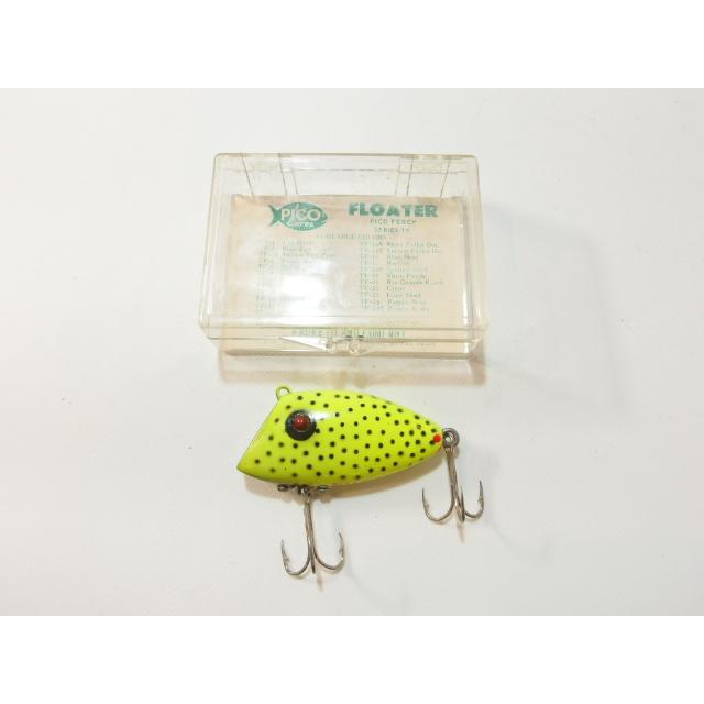 ピコルアー ピコパーチ フローター PICO Lures PICO PERCH FLOATER オールドルアー (708-159 : ランブル ...